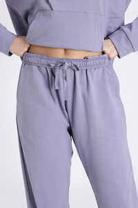 Zivame Knit Cotton Loungewear Set - Silver Bullet — thumbnail 10